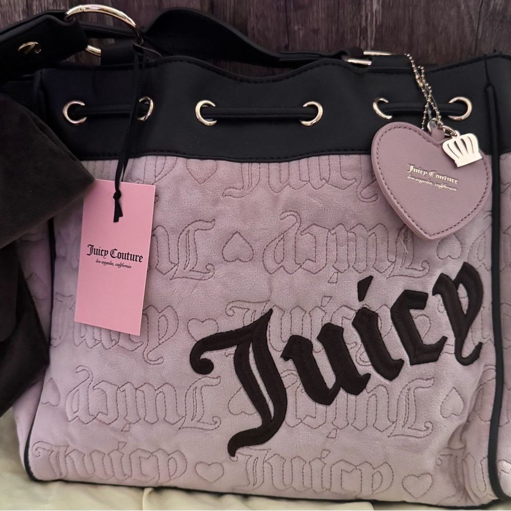 Juicy Couture chocolate and Pink daydreamer Bag